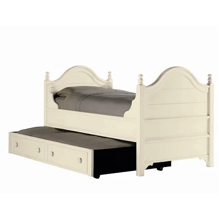 Twin Crow's Nest Daybed with Under Bed Trundle Unit